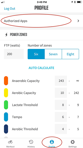 wahoo elemnt workouts