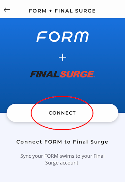 FORM Swim App for Apple and Android