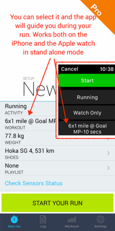 apple watch ismoothrun
