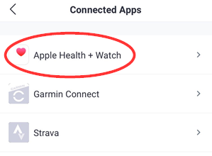 Garmin connect apple online health sync